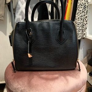 Rebecca Minkoff Perry Pebbled Mini Satchel